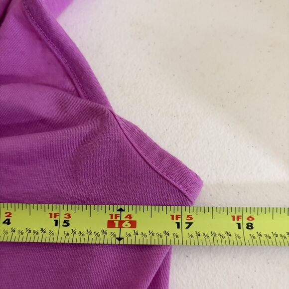 VSX Victoria's Secret Tank Top Women's Small Purple T Back Sleeveless Open Back - Picture 8 of 8